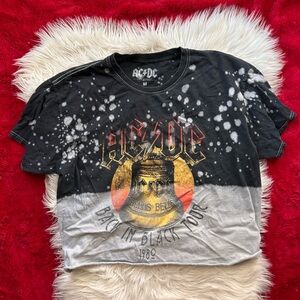 AC/DC Black and Grey Tour Tee